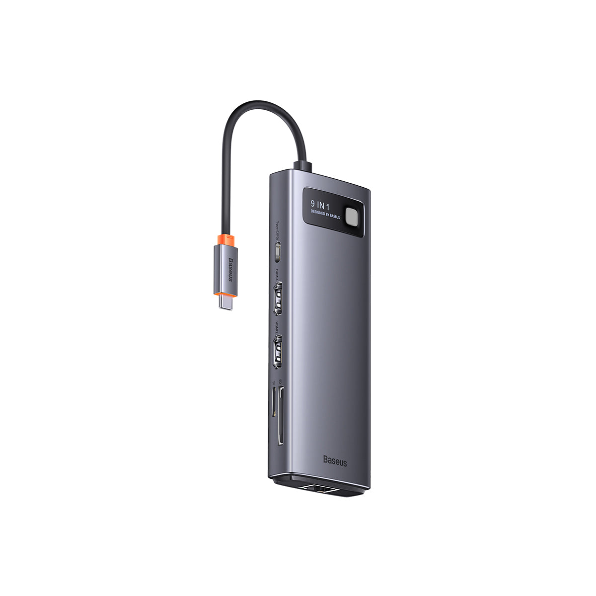 Baseus Metal Gleam 8 en 1 hub USB-C
