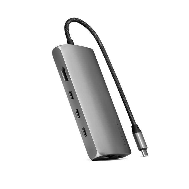 Satechi USB-C Multiport Adapter 8K con Ethernet V3